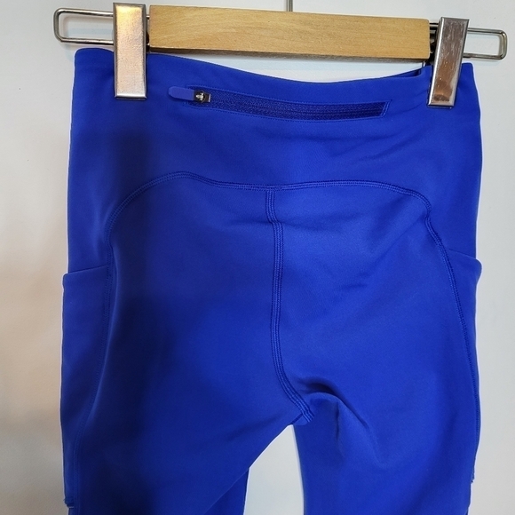 Lululemon Athletica Speed Up Blue Tight Size 2 - Picture 6 of 11